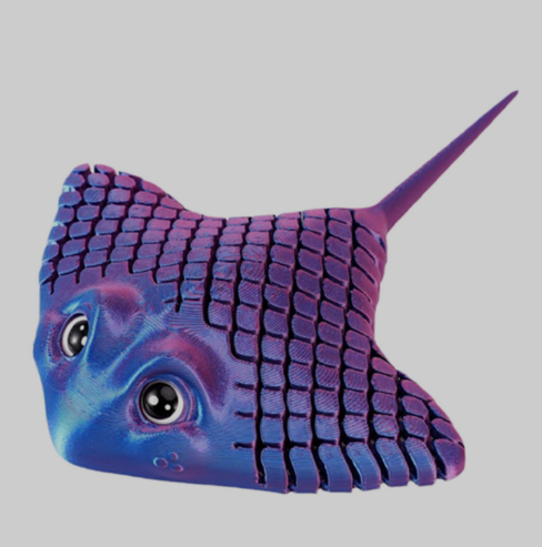 Игрушка 3d Скат