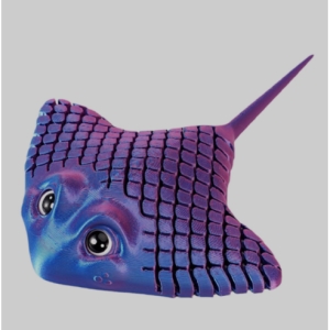 Игрушка 3d Скат
