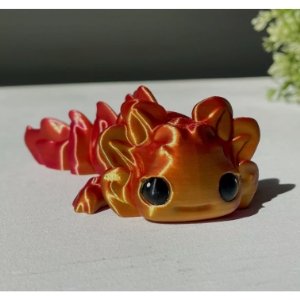 Игрушка 3D Аксолотль